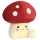 Palm Pals Amanita Mushroom 33 cm