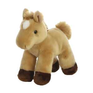 Mini Flopsies Prancer Light Brown Horse 20 cm