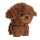 Teddy Pets Brown Poodle 18 cm 5034566025530