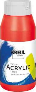 KREUL Triton Acrylic Liquid FrÃ¤nkisch Rot 750 ml
