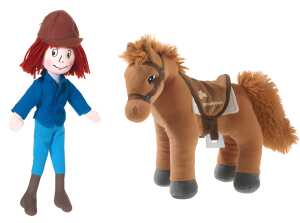 BIBI & TINA Puppe Tina und Pferd Amadeus Größe 60 cm