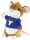 LEO LAUSEMAUS Handspielpuppe Größe 30 cm