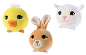 Heunec SQUISHY Hase, Lamm und Küken Größe