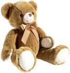 Heunec Bär mit Schleife braun Größe 36 cm