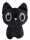 Heunec KATZE Keyring schwarz Größe 25 cm