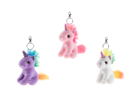 Heunec KEYRING Einhörner 3-fach Größe 8 cm