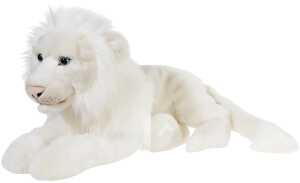 Heunec MISANIMO WEISSER LÖWE liegend groß Größe 50 cm