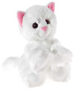 Heunec MISANIMO Glitter-Kitty Babykatze weiß Größe 20 cm