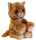 Heunec MISANIMO Glitter-Kitty Babykatze gold Größe 20 cm