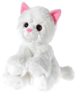 Heunec MISANIMO Glitter-Kitty Babykatze weiß Größe 24 cm