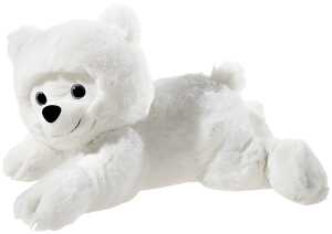 Heunec BärLI "Snowflake" liegend creme groß Größe 40 cm