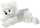 Heunec BärLI "Snowflake" liegend creme groß Größe 40 cm