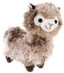 Heunec LAMA stehend zweifarbig dunkelbraun...