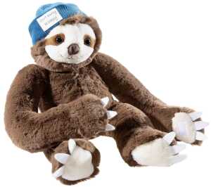 Heunec KUMA Faultier Flink mit Mütze Größe 40 cm