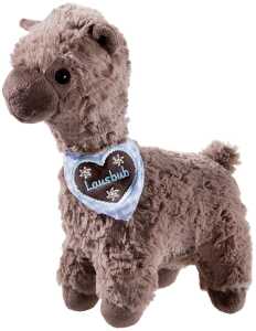 Heunec KUMA Lama "Lausbub" dunkelbraun Größe 35 cm