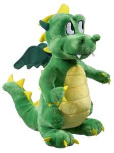 Heunec DRACHEN stehend grün Größe 30 cm