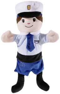 Heunec HANDSPIELUPPE Polizist Größe 24 cm