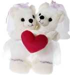 Heunec HOCHZEITSBärENPAAR Bär + Bär +...