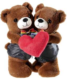 Heunec HOCHZEITSBärENPAAR Bär + Bär Größe 30 cm