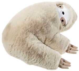 Heunec KUMA Kissen Faultier beige Größe 30 cm