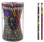 Bleistift "Metallic", HB, rund, mit Radierer,...