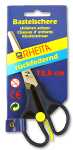 Kinderbastelschere, farbigem Griff, 13.5 cm, runde...