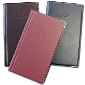 Rheita Visitenkartenbuch für 123 Visitenkarten farblich sortiert