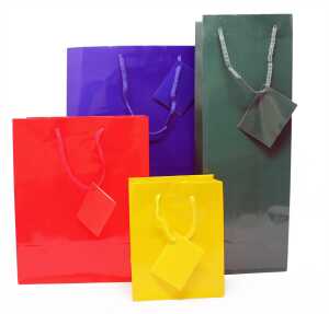 Rheita Geschenktüte klein, farblich sortiert, 65 x 113 x 145 mm