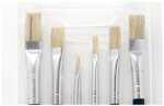Borstenpinsel-Set 6-teilig Größen...