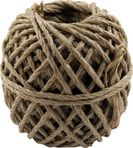 Rheita Bindfaden 20 Meter mittelstark (2mm), natur, PP-Stapelfaser