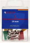 Foldback-Klammern 19 mm, farblich sortiert, 6 Stück...