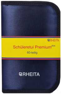 Rheita Schüleretui Premium, 60-teilig, sortiert, 4006335409118