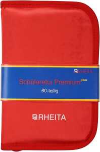 Rheita Schüleretui Premium, 60-teilig, sortiert, 4006335409132
