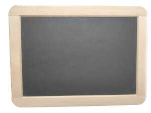 Rheita Schiefertafel Premium mit Naturholzrahmen 4006335500044