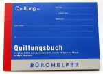 Quittungsbuch selbstdurschreibend mit MwSt.-Nachweis, A6,...