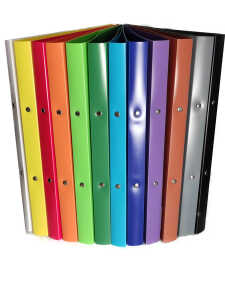 Ringbuch A4 PP, 2-Loch Mechanik, Rückenbreite 2,5 cm4006335398122