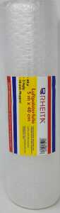 Rheita Luftpolsterfolie, 40 cm x 5 Meter, 60my, transparent