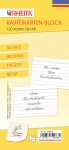 Rheita Karteikartenblock, liniert, DIN A8, 170g/m²,...