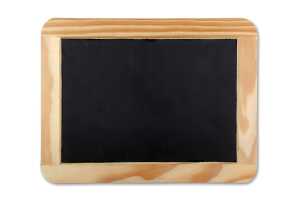 Rheita Schiefertafel Standard mit Naturholzrahmen 4006335560741