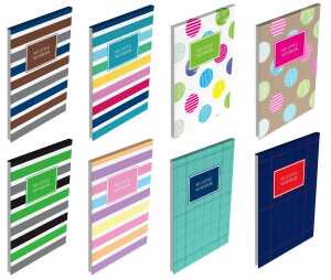 Notizbücher "My little Notebook, A7, kariert 50 Bl 60g/m² versch Motiv