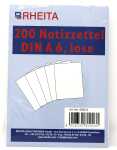 Rheita Notizzettel, A6, weiß, 200 Blatt, 80 g/m²