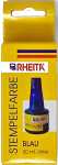 Stempelfarbe ohne Öl, 30ml, blau in Kartonschachtel...