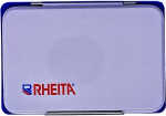 Rheita Stempelkissen metall, blau, Größe 2...