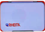 Rheita Stempelkissen metall, rot, Größe 2...