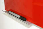 Stiftehalter magnetisch für Glas-Magnettafel, silber,