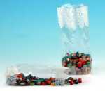 Zellglas-Bodenbeutel Gr. 115 x 190 mm, transp...