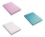 Kladde Glittercover, A5, kariert, 80 Blatt 80g/m², 3...