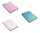Kladde Glittercover, A5, kariert, 80 Blatt 80g/m², 3 versch Farben Set