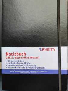 Notizbuch, Gummizugverschluss, A5, liniert, 96 Blatt, 4006335095588