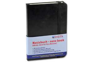 Notizbuch Leseband, Gummizugverschluss, A6, liniert, 96 Blatt, 80g/m²
